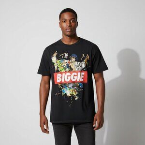 The Notorious Big Shirt Biggie Smalls T-Shirt Mens Tee Rap Hip Hop Black‎ Size M